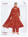 Paridhi Vol 1 By Pranjul Readymade Cotton Printed Anarkali Kurti With Pant And Dupatta Wholesale In India